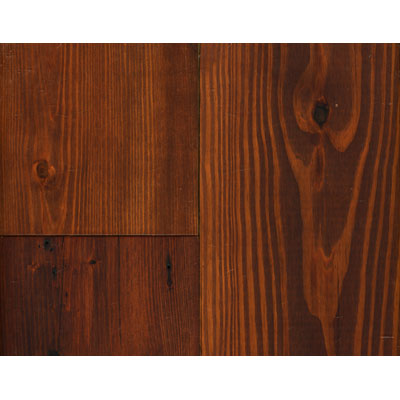 Pioneered Wood Pioneered Wood Antique Heart Pine Engineered 7 Smooth Aged Brown Hardwood Flooring
