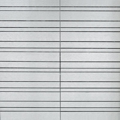 Metal Border Metal Border Pure Metal Samos Mosaic Levigato / sanded Tile  &  Stone