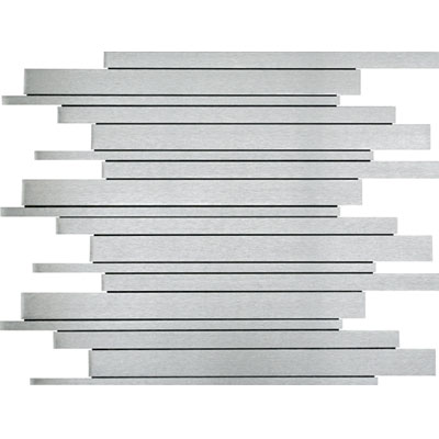 Metal Border Metal Border Pure Metal Kea Mosaic Levigato / sanded Tile  &  Stone