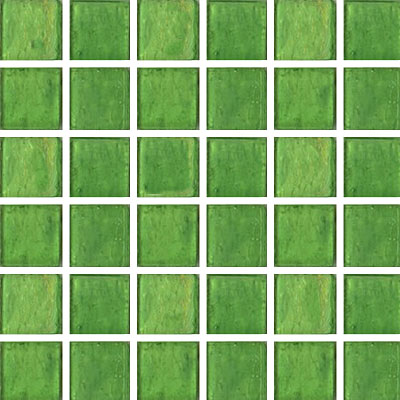 Sicis Sicis Water Glass Mosaic Mintleaves 18 Tile  &  Stone