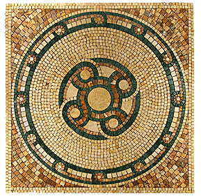 Stone Collection Stone Collection Mexican Travertine Medallions Palacio Tile  &  Stone