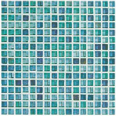 Casa Italia Casa Italia Fashion Mix Mosaic 1 / 2 X 1 / 2 Azzurro Tile  &  Stone
