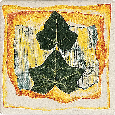 Original Style Original Style Autumn Leaves 4 X 4 Common Ivy Tile  &  Stone