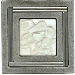 Miila Studios Miila Studios Aluminum Monte Carlo 4 X 4 Monte Carlo With White Mist Tile  &  Stone