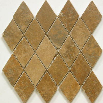 Ceramiche Faro Ceramiche Faro Rigoletto Rohmboid Mosaic Baritone Red Tile  &  Stone