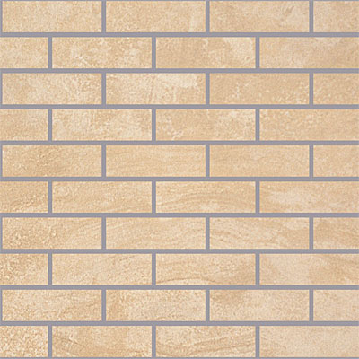 Porcellana di Rocca Porcellana Di Rocca Opus Slate Mosaic 1 X 3 Beige Tile  &  Stone