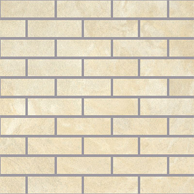 Porcellana di Rocca Porcellana Di Rocca Opus Slate Mosaic 1 X 3 Bianco Tile  &  Stone