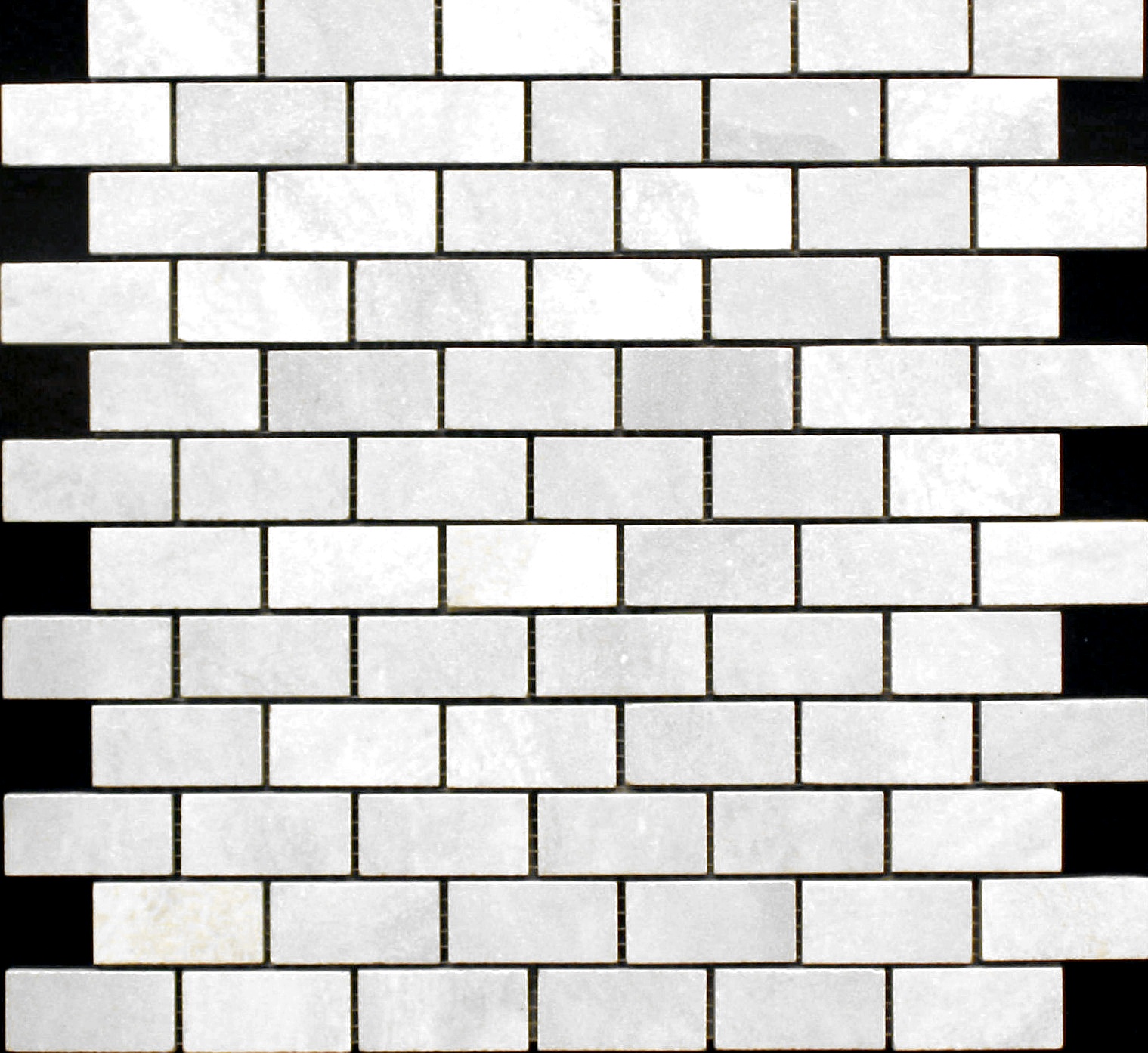 Edilcuoghi Ceramiche Edilcuoghi Ceramiche Easy Marble Mosaic 1 X 2 White Tile  &  Stone
