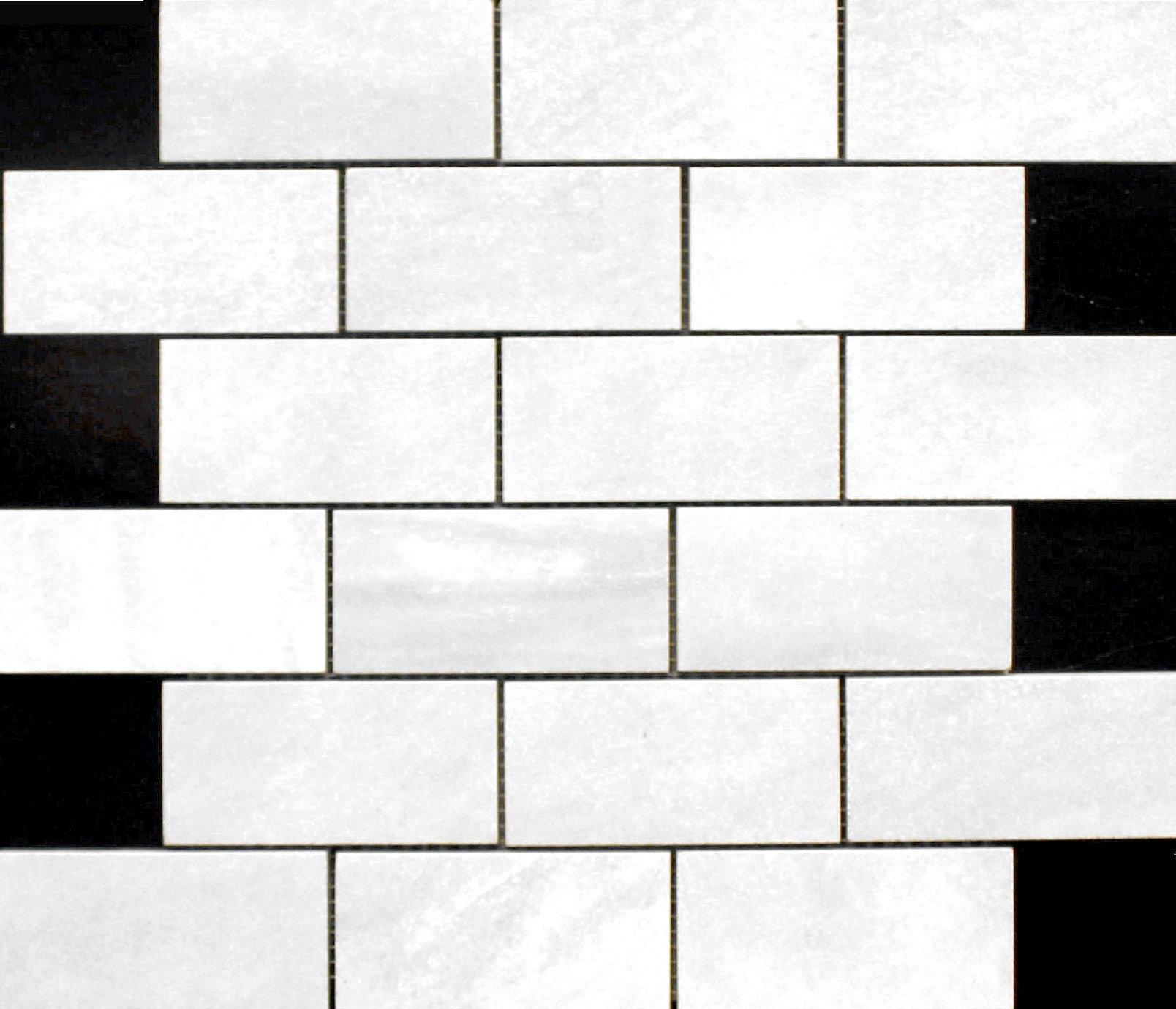 Edilcuoghi Ceramiche Edilcuoghi Ceramiche Easy Marble Mosaic 2 X 4 White Tile  &  Stone