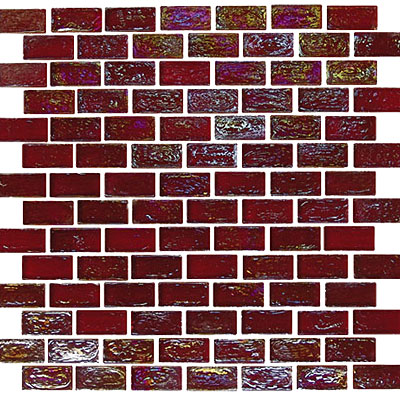 Onix Mosaico Onix Mosaico Geoglass Brick Brick Fire Red Tile  &  Stone