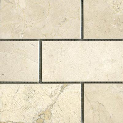 Maestro Mosaics Maestro Mosaics Marble 3 X 6 Honed Crema Marfil Tile  &  Stone