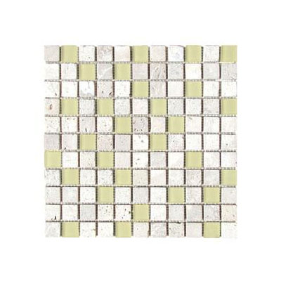 Diamond Tech Glass Diamond Tech Glass Travertine  &  Glass Mixes Grey Screen Tile  &  Stone