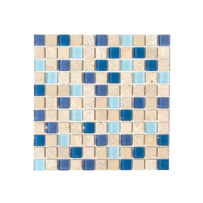 Diamond Tech Glass Diamond Tech Glass Travertine  &  Glass Mixes Lagoon Tile  &  Stone
