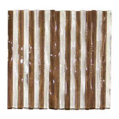 Elida Ceramica Elida Ceramica Murano Transparent 3 X 12 Crystal Ambar Tile  &  Stone