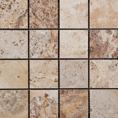 Megatrade Corp. Megatrade Corp. Vitality Mosaic Fire Tile  &  Stone