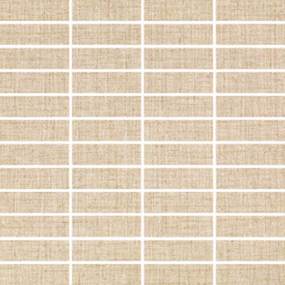 Ragno Ragno Textile 12 X 12 Mosaic (1 X 3) Sand Tile  &  Stone