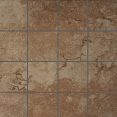 Ilva Ilva Pietre Travertine Mosaic 3 X 3 Mosaico Rosso Tile  &  Stone