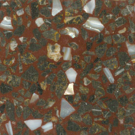 Fritztile Fritztile Vibrant Pearl Vp5500 1 / 8 Thick Aztec Brown Tile  &  Stone