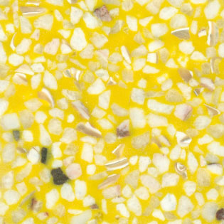 Fritztile Fritztile Vibrant Pearl Vp5500 1 / 8 Thick Radiant Yellow Tile  &  Stone