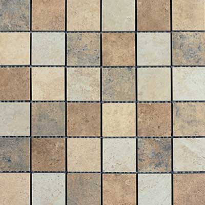 Italgres Italgres Scabos Mosaic Multicolor Tile  &  Stone