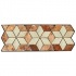 Stone Collection Mexican Travertine Decorative Borders Star Rust Tile & Stone