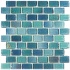 Casa Italia Fashion Mix Mosaic 1 X 2 Azzurro Tile & Stone