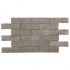 Rock & Rock Montana Brick Mosaic Gris Tile & Stone