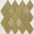 Ceramiche Faro Rigoletto Rohmboid Mosaic Contralto Taupe Tile & Stone