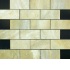 Edilcuoghi Ceramiche Easy Marble Mosaic 2 X 4 Green Tile & Stone