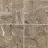American Olean Torre Venato Mosaic 3 X 3 Noce Tile & Stone