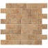 Tesoro Pietra Latina Brick Mosaic Bruno Impero Tile & Stone
