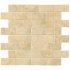 Tesoro Pietra Latina Brick Mosaic Nocciola Senese Tile & Stone